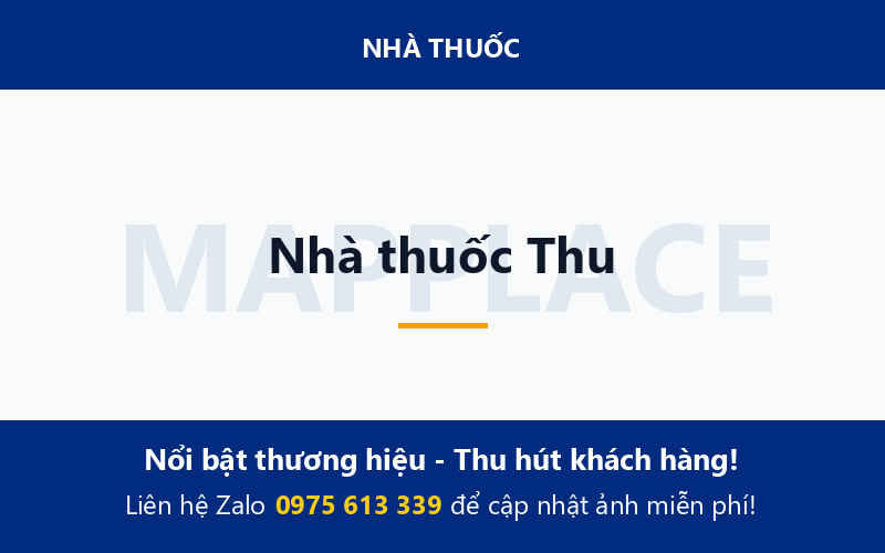 Nhà thuốc Thu