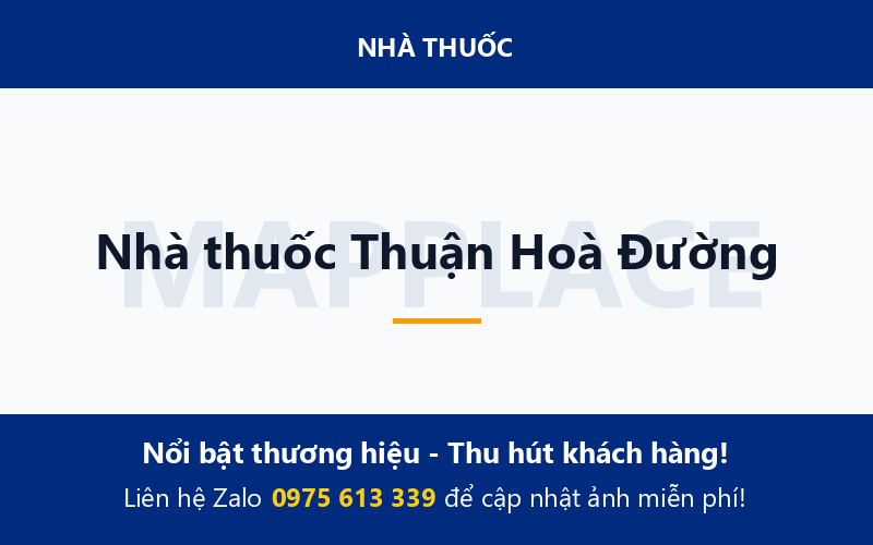 Nhà thuốc Thuận Hoà Đường