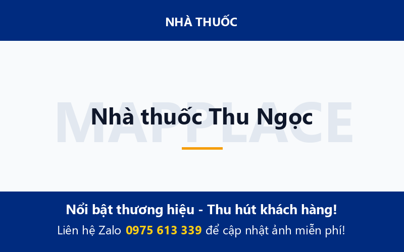 Nhà thuốc Thu Ngọc