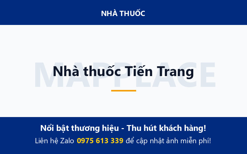 Nhà thuốc Tiến Trang