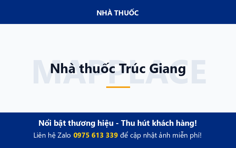 Nhà thuốc Trúc Giang