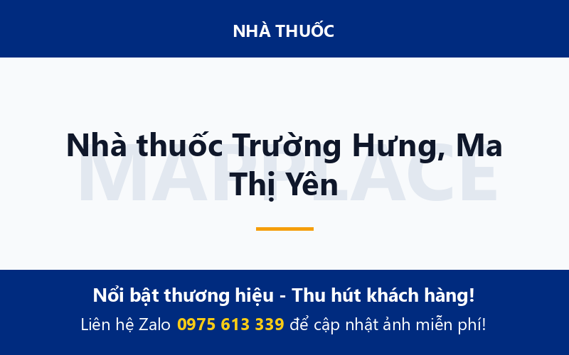 Nhà thuốc Trường Hưng, Ma Thị Yên