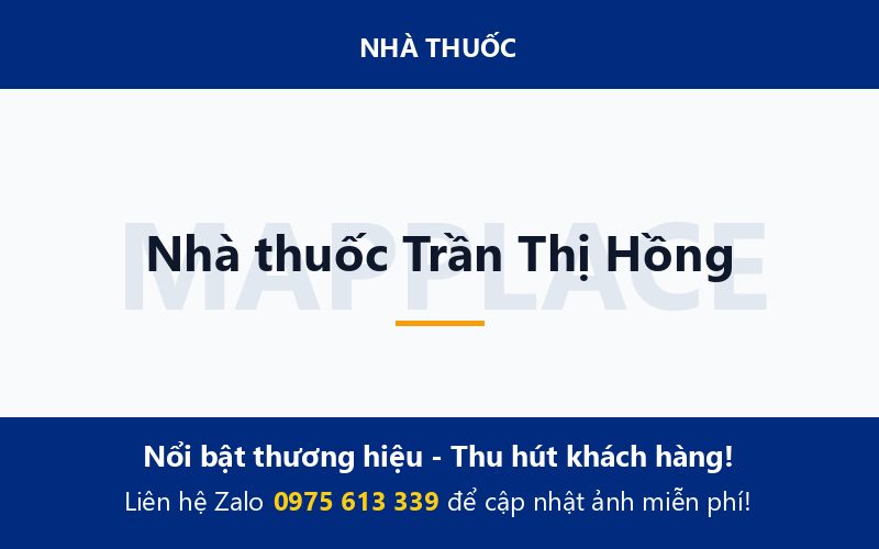 Nhà thuốc Trần Thị Hồng