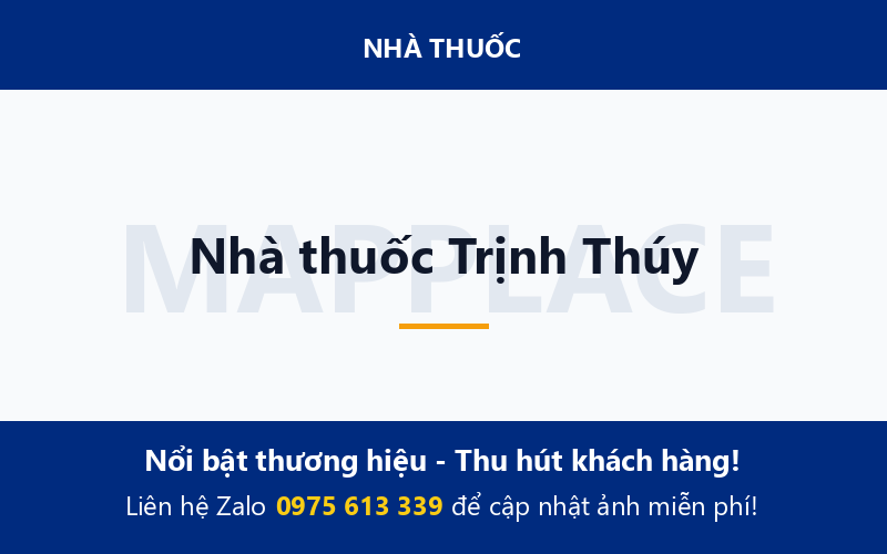 Nhà thuốc Trịnh Thúy