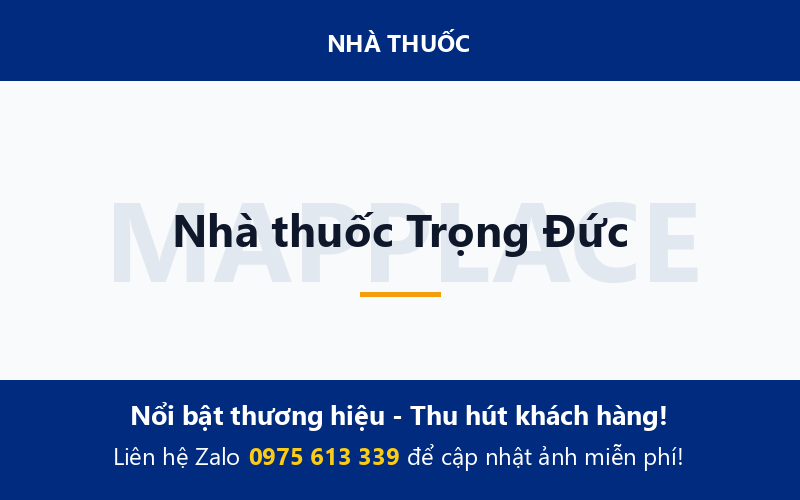 Nhà thuốc Trọng Đức