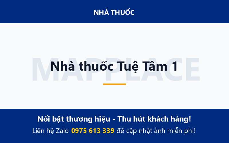 Nhà thuốc Tuệ Tâm 1