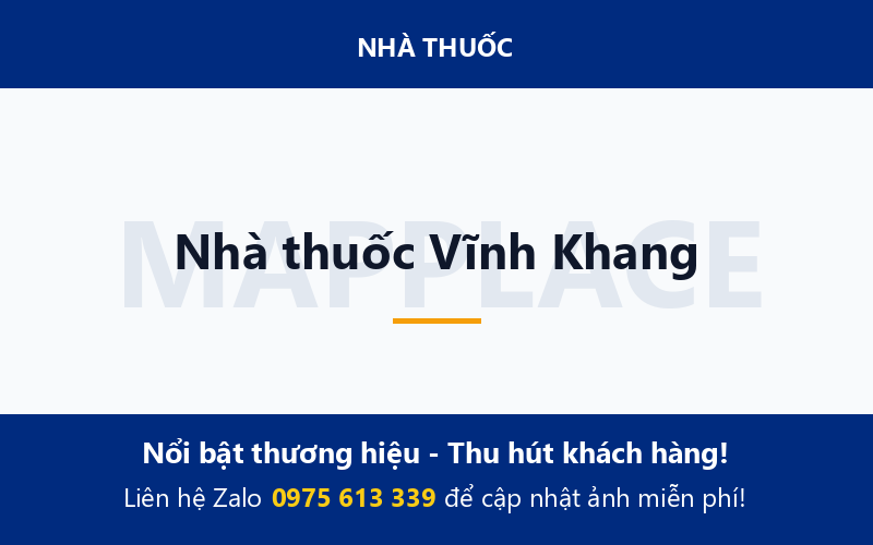 Nhà thuốc Vĩnh Khang