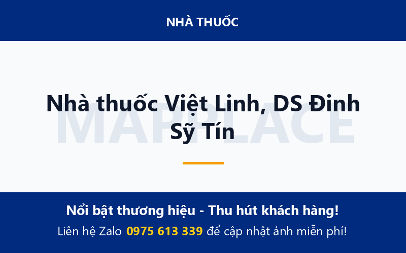 Nhà thuốc Việt Linh, DS Đinh Sỹ Tín