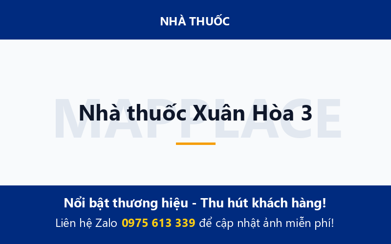 Nhà thuốc Xuân Hòa 3
