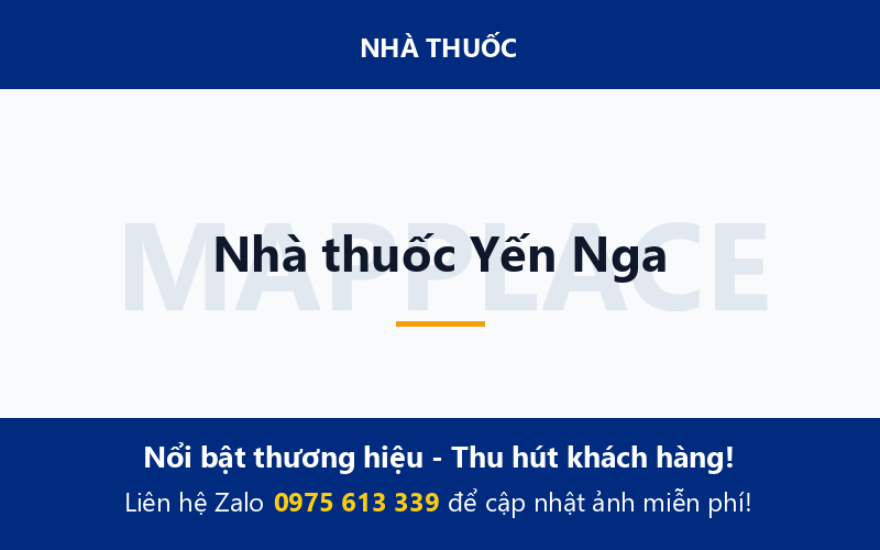 Nhà thuốc Yến Nga