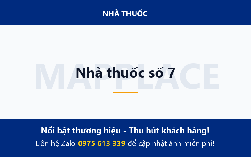 Nhà thuốc số 7