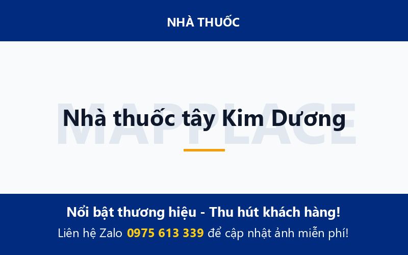 Nhà thuốc tây Kim Dương