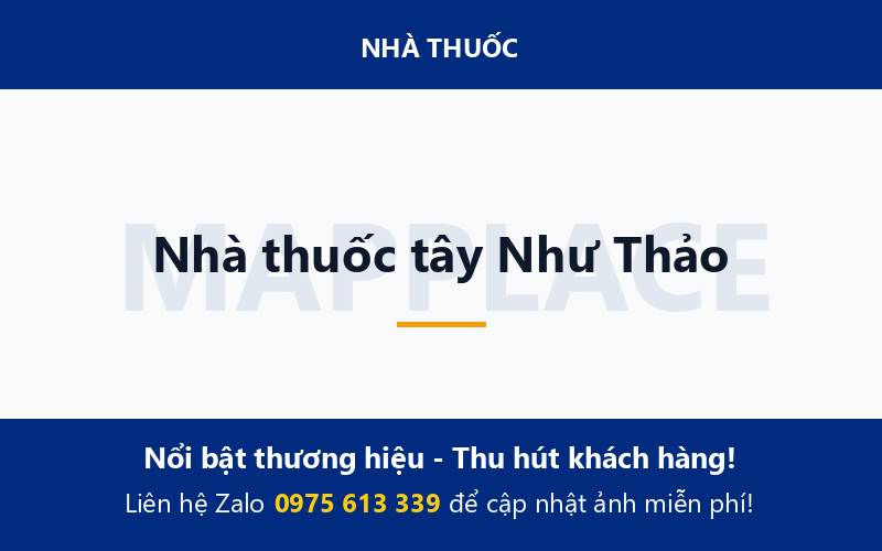 Nhà thuốc tây Như Thảo