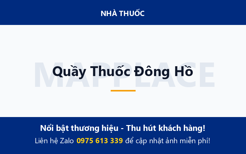 Quầy Thuốc Đông Hồ