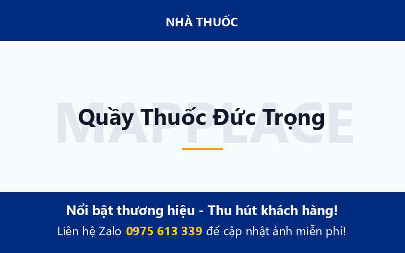 Quầy Thuốc Đức Trọng