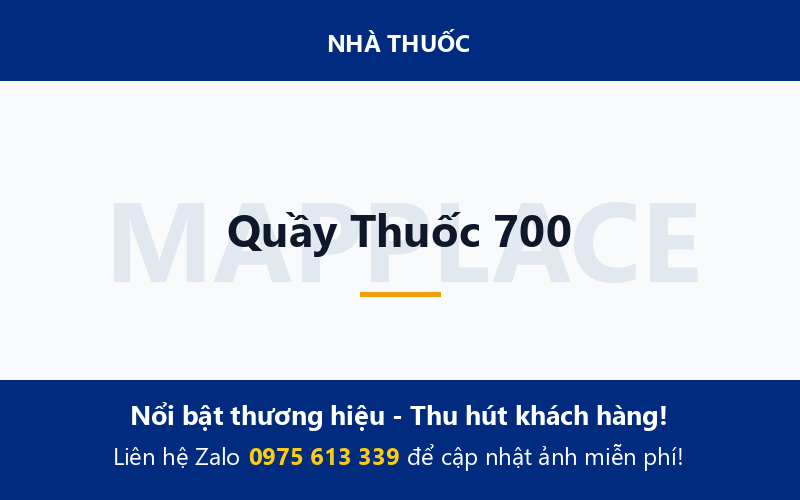 Quầy Thuốc 700