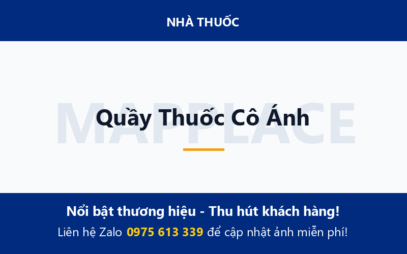 Quầy Thuốc Cô Ánh