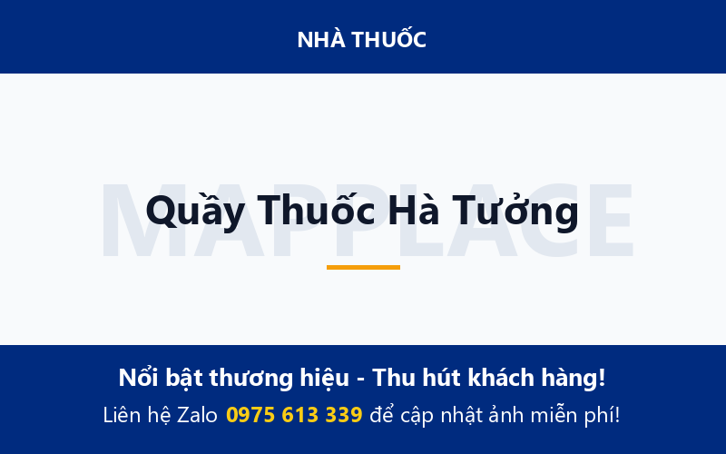 Quầy Thuốc Hà Tưởng