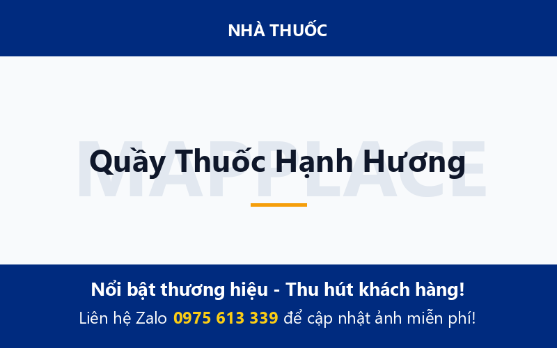 Quầy Thuốc Hạnh Hương