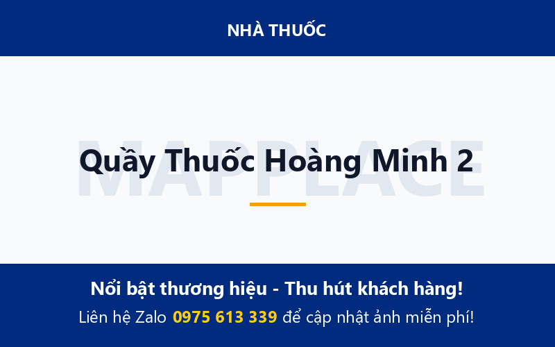 Quầy Thuốc Hoàng Minh 2