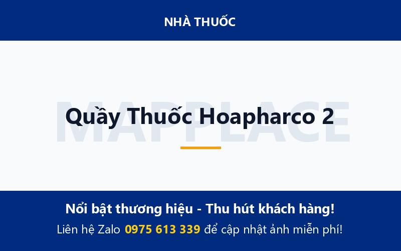 Quầy Thuốc Hoapharco 2