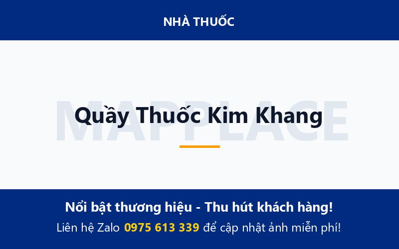 Quầy Thuốc Kim Khang