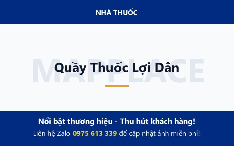 Quầy Thuốc Lợi Dân