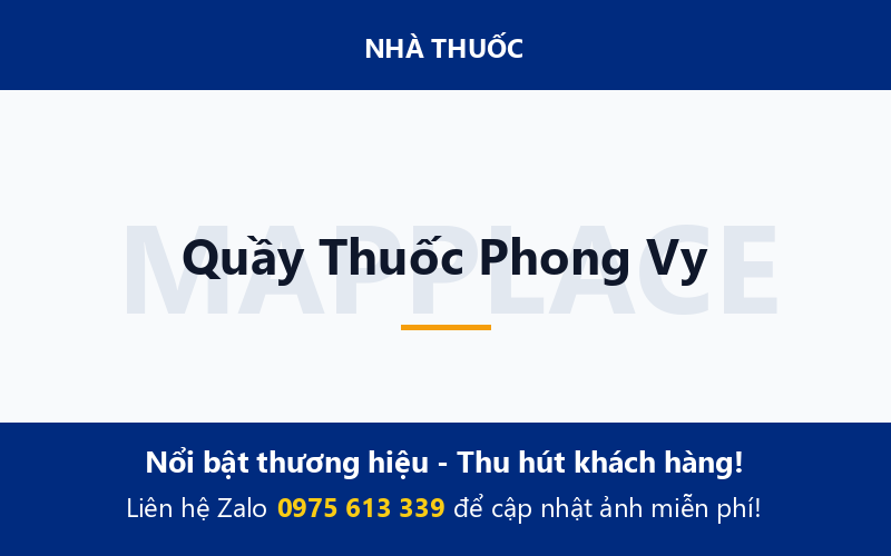 Quầy Thuốc Phong Vy