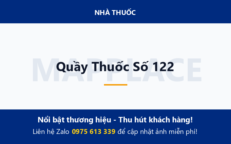 Quầy Thuốc Số 122