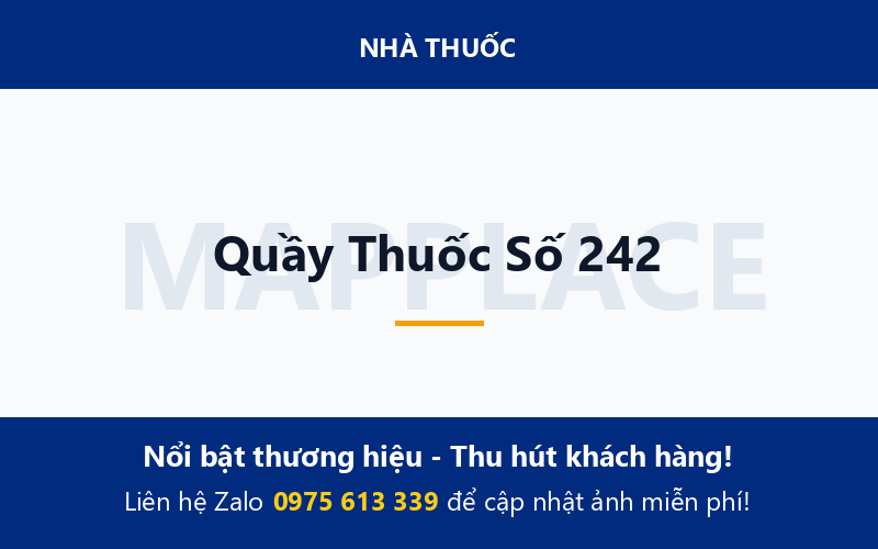 Quầy Thuốc Số 242