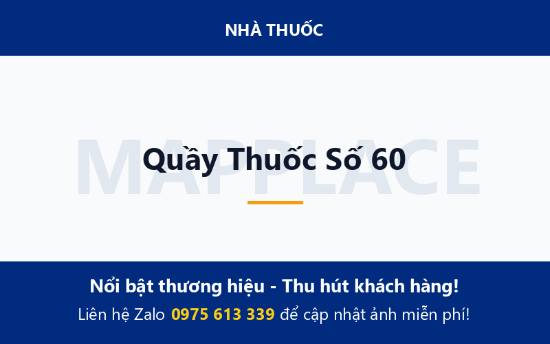 Quầy Thuốc Số 60