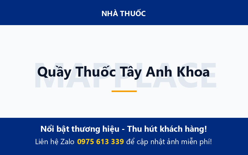 Quầy Thuốc Tây Anh Khoa