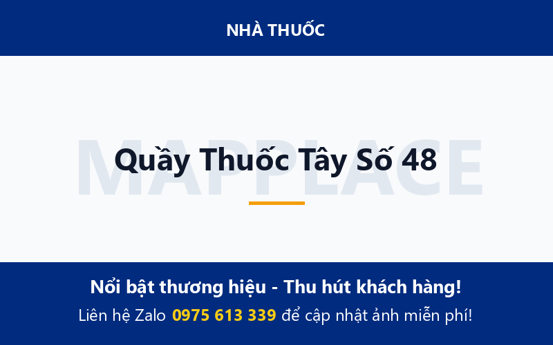 Quầy Thuốc Tây Số 48