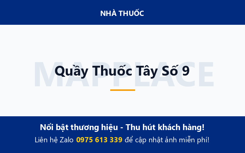 Quầy Thuốc Tây Số 9