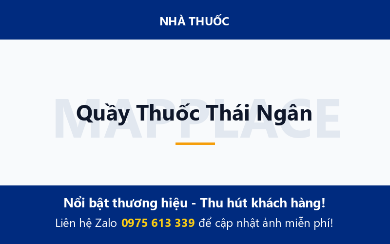 Quầy Thuốc Thái Ngân