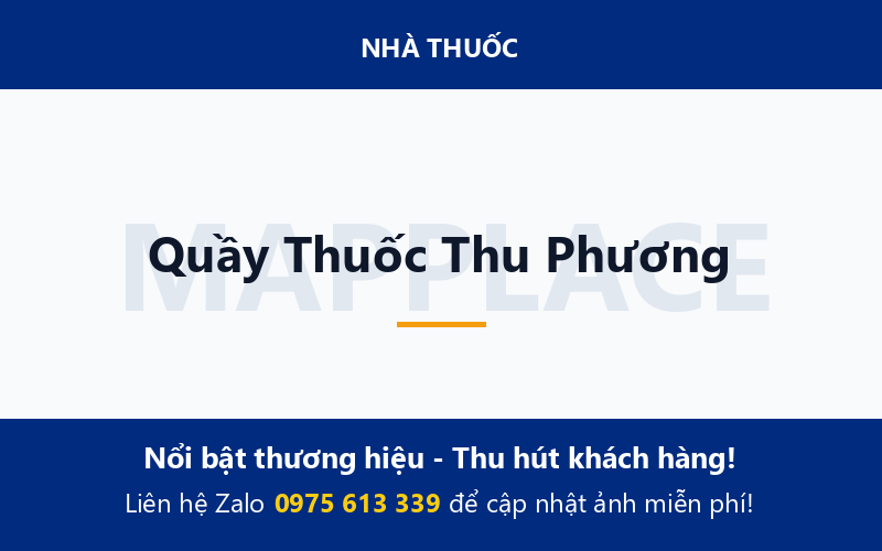 Quầy Thuốc Thu Phương