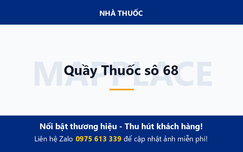 Quầy Thuốc sô 68