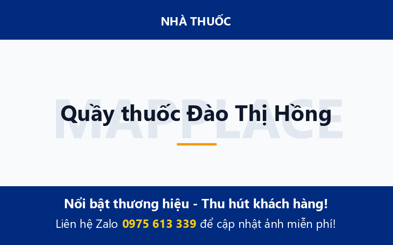 Quầy thuốc Đào Thị Hồng