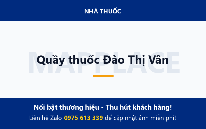 Quầy thuốc Đào Thị Vân
