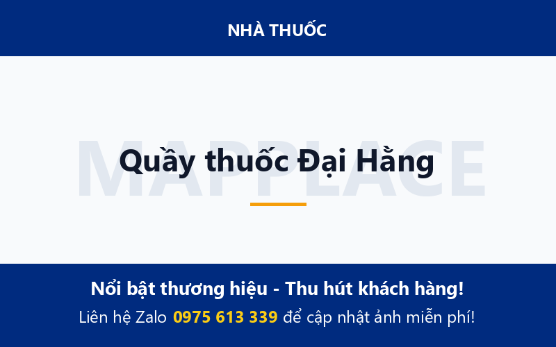 Quầy thuốc Đại Hằng
