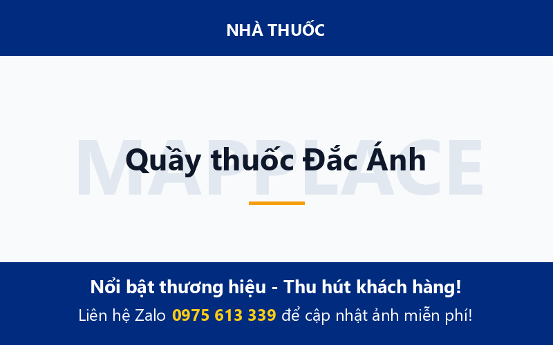 Quầy thuốc Đắc Ánh