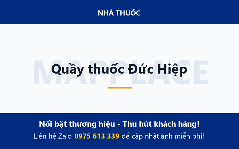 Quầy thuốc Đức Hiệp
