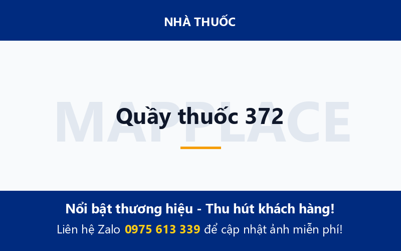 Quầy thuốc 372