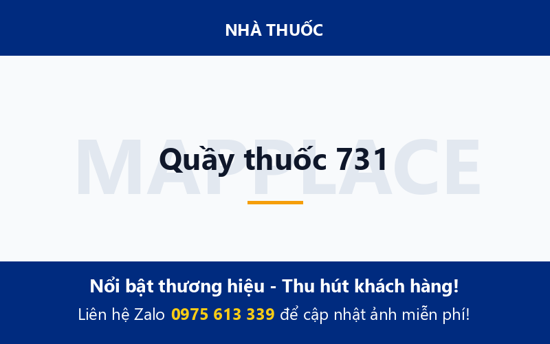 Quầy thuốc 731