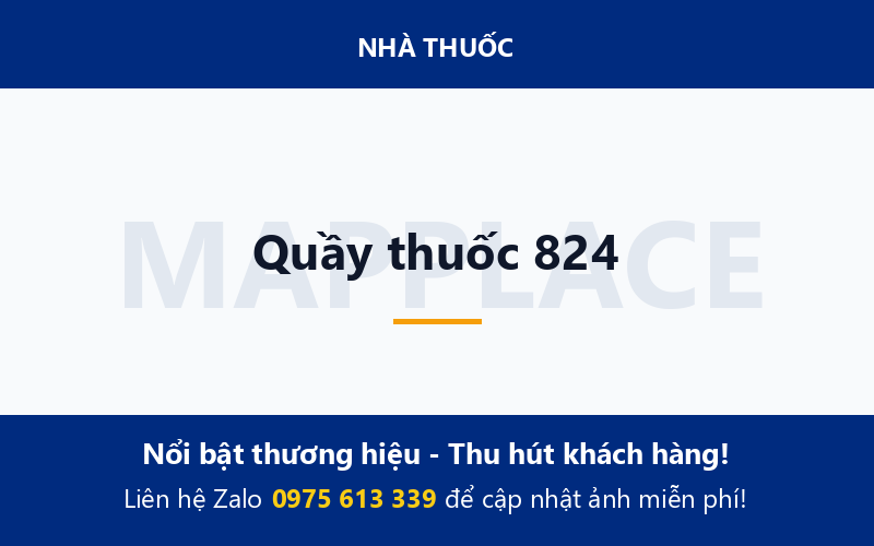 Quầy thuốc 824