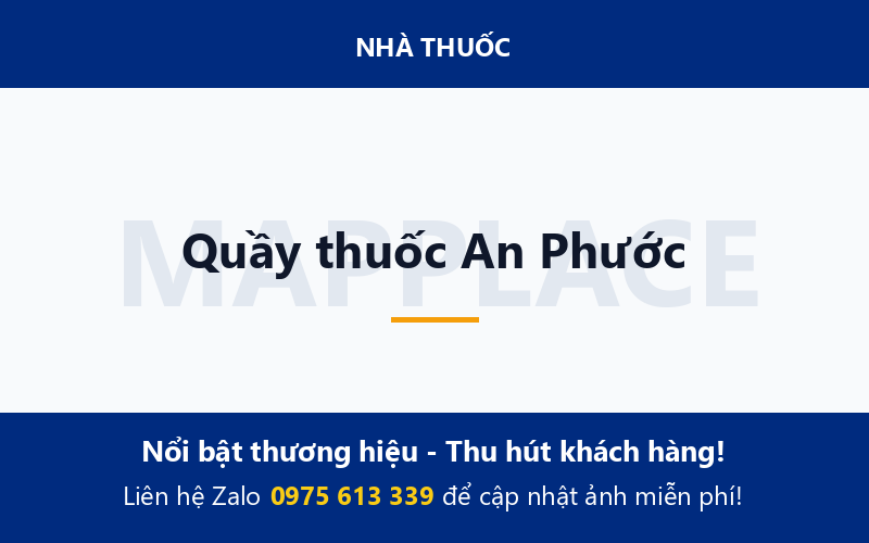 Quầy thuốc An Phước