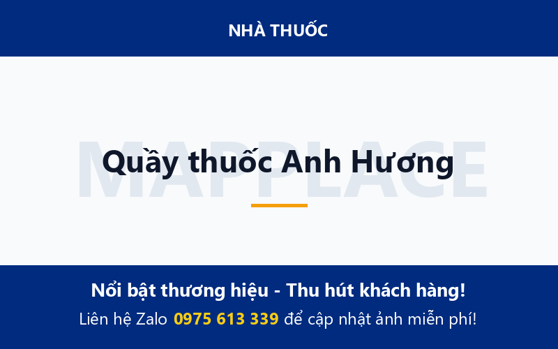 Quầy thuốc Anh Hương