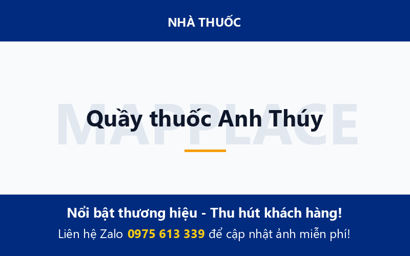 Quầy thuốc Anh Thúy