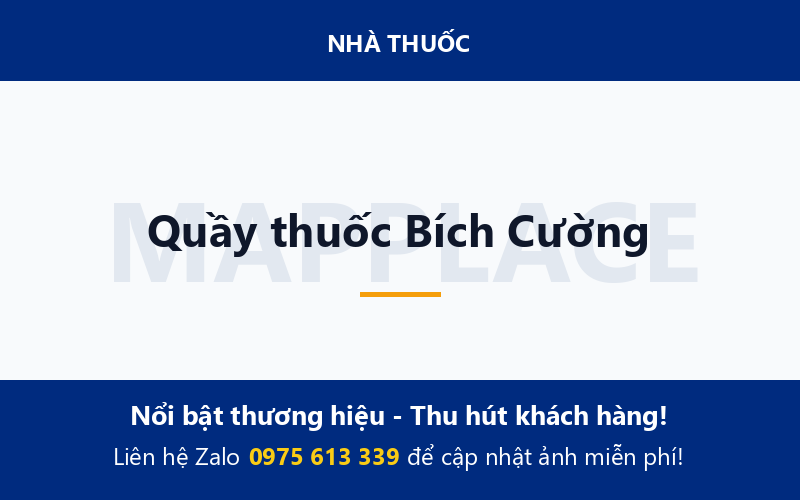 Quầy thuốc Bích Cường