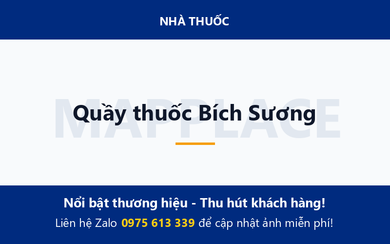 Quầy thuốc Bích Sương